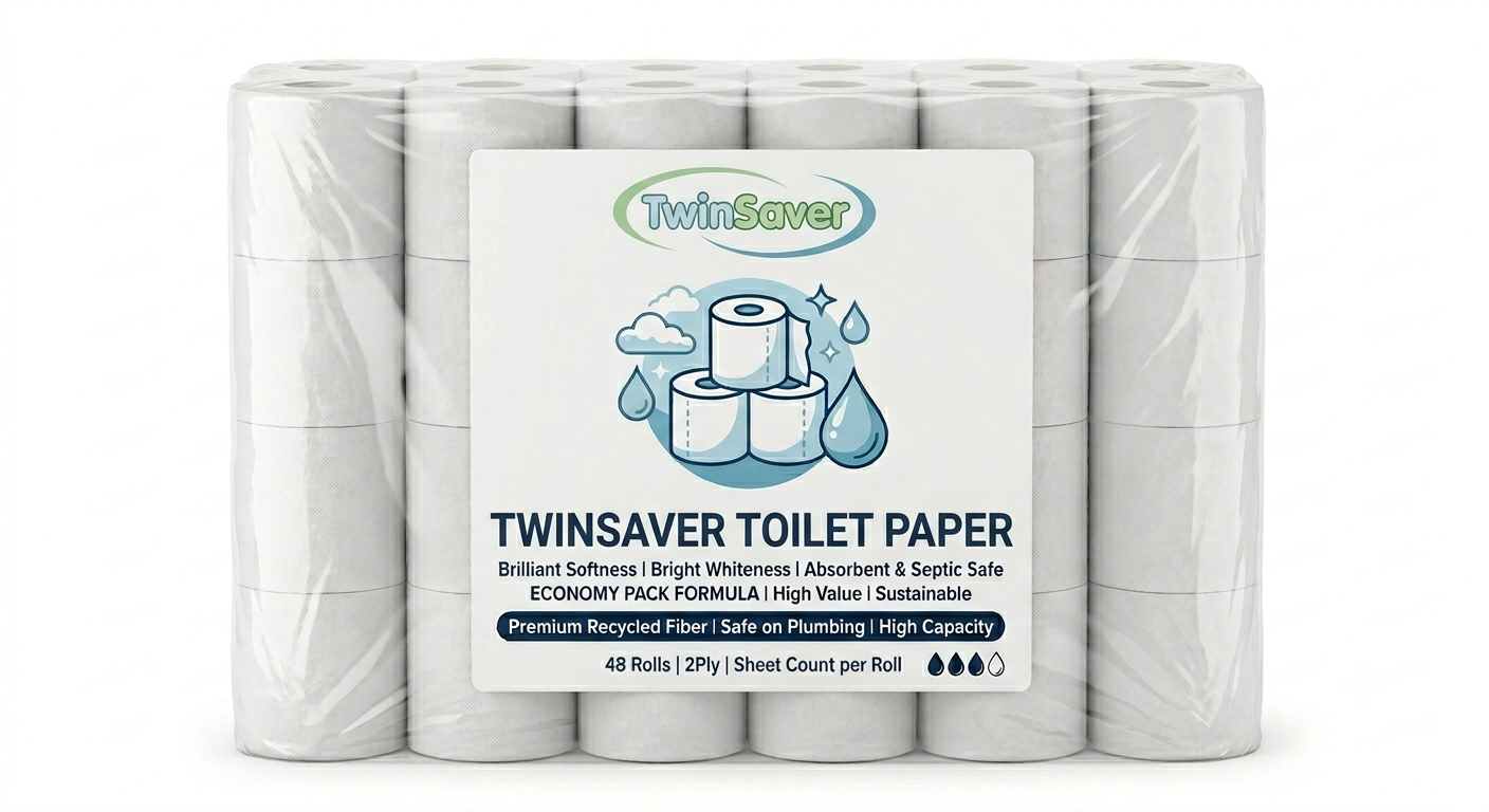 Twin Saver Toilet Paper